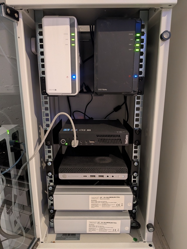 Inside of bottom rack